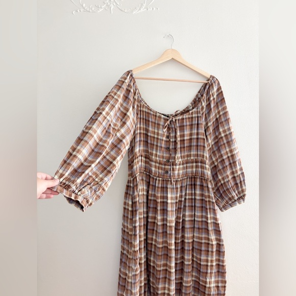 Madewell Sophia Gauze Midi Dress - Picture 6 of 8